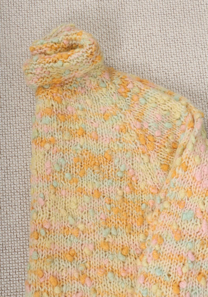 pastel candy knit
