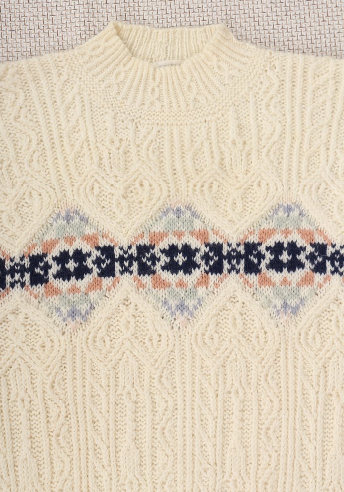 tongari heart knit